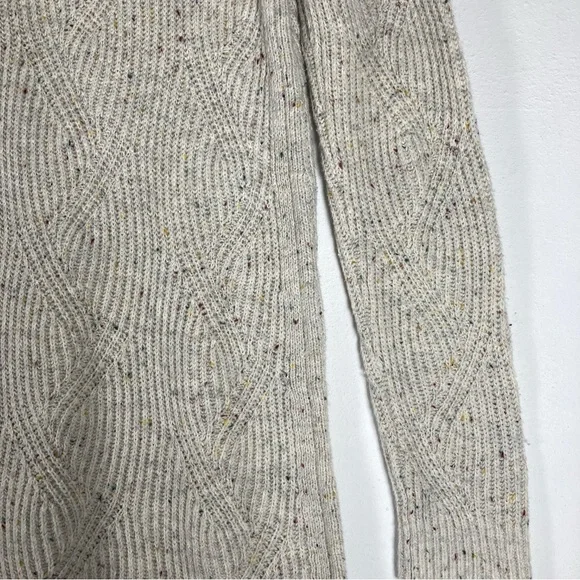 J. Jill Womens Sweater Pullover Beige Long Sleeve Relaxed Round Neck Knit XS - Picture 12 of 15